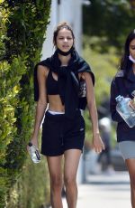 GIZELE OLIVEIRA and BRUNA LIRO at Cha Cha Matcha in Los Angeles 05/21/2021