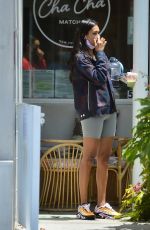 GIZELE OLIVEIRA and BRUNA LIRO at Cha Cha Matcha in Los Angeles 05/21/2021