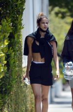 GIZELE OLIVEIRA and BRUNA LIRO at Cha Cha Matcha in Los Angeles 05/21/2021