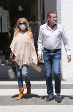 GOLDIE HAWN Out for Lunch in Beverly Hills 05/21/2021