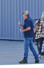 GWEN STEFANI and Blake Shelton Arrives in Los Angeles 05/16/2021