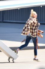 GWEN STEFANI and Blake Shelton Arrives in Los Angeles 05/16/2021