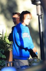 HAILEY and Justin BIEBER at Pace Italian Restaurant in Los Angeles 05/11/2021