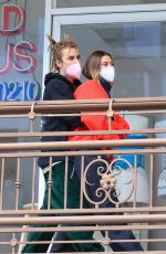 HAILEY and Justin BIEBER Out at Sushi Park in West Hollywood 05/13/2021