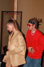 HAILEY and Justin BIEBER Out for Date Night in West Hollywood 05/03/2021