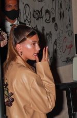 HAILEY and Justin BIEBER Out for Date Night in West Hollywood 05/03/2021