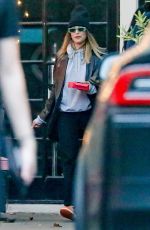 HAILEY BIEBER at 454 North Hair Salon in West Hollywood 05/12/2021