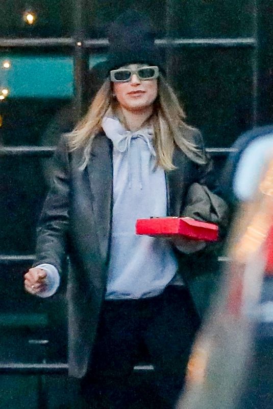 HAILEY BIEBER at 454 North Hair Salon in West Hollywood 05/12/2021