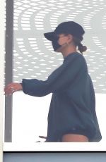 HAILEY BIEBER at an Office Building in West Hollywood 05/07/2021