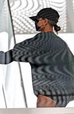 HAILEY BIEBER at an Office Building in West Hollywood 05/07/2021