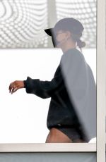 HAILEY BIEBER at an Office Building in West Hollywood 05/07/2021