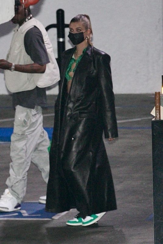 HAILEY BIEBER at Catch LA in West Hollywood 05/09/2021