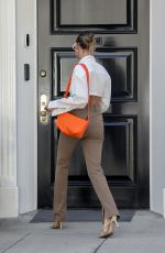 HAILEY BIEBER Heading to a Business Meeting in Los Angeles 05/04/2021