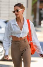 HAILEY BIEBER Heading to a Business Meeting in Los Angeles 05/04/2021