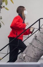 HAILEY BIEBER Heading to a Hair Salon in Los Angeles 05/13/2021