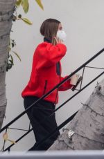 HAILEY BIEBER Heading to a Hair Salon in Los Angeles 05/13/2021