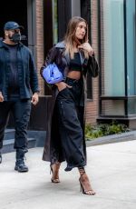HAILEY BIEBER Leaves Her Apartment in New York 05/16/2021
