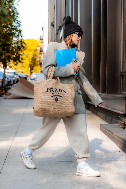 HAILEY BIEBER Out in New York 05/14/2021
