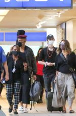 HALLE BERRY Arrives at Orlando International Airport 05/05/2021