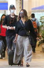 HALLE BERRY Arrives at Orlando International Airport 05/05/2021