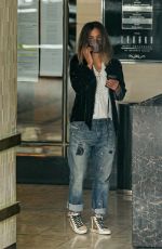 HALLE BERRY Leaves a Business Meeting in West Hollywood 05/13/2021