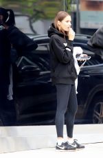 HANA CROSS Leaves Dogpound Gym in West Hollywood 05/18/2021
