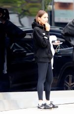 HANA CROSS Leaves Dogpound Gym in West Hollywood 05/18/2021