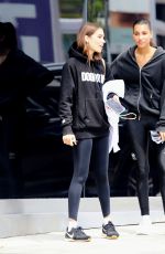 HANA CROSS Leaves Dogpound Gym in West Hollywood 05/18/2021