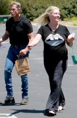 HEATHER LOCKLEAR and Chris Heisser Out in Agoura Hills 05/24/2021