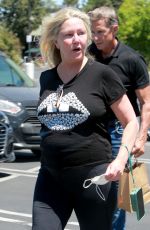 HEATHER LOCKLEAR and Chris Heisser Out in Agoura Hills 05/24/2021