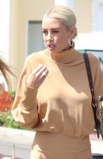 HEATHER RAE YOUNG on the Set of Selling Sunset, Season 4 in West Hollywood 05/20/2021