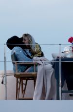 HEIDI KLUM and Tom Kaulitz at a Boat House Date 05/28/2021