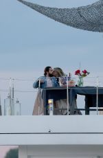 HEIDI KLUM and Tom Kaulitz at a Boat House Date 05/28/2021