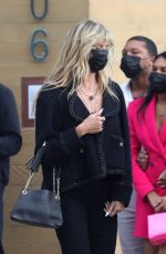 HEIDI KLUM at Nobu in Malibu 05/09/2021