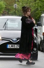 HELENA BONHAM CARTER Out in London 05/21/2021