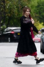 HELENA BONHAM CARTER Out in London 05/21/2021