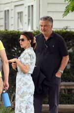 HILARIA BALDWIN Out for Breakfast at Jack