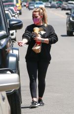 HILARY DUFF at a Snack Run in Studio City 04/30/2021
