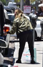 HILARY DUFF Leaves Susie Cakes Bakery in Studio City 05/21/2021