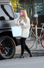 HILARY DUFF Out for Lunch at Petit Trois in Los Angeles 05/04/2021