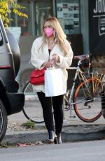 HILARY DUFF Out for Lunch at Petit Trois in Los Angeles 05/04/2021