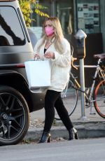 HILARY DUFF Out for Lunch at Petit Trois in Los Angeles 05/04/2021