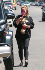 HILARY DUFF Out in Studio City 04/30/2021