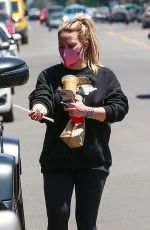 HILARY DUFF Out in Studio City 04/30/2021