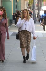 HILARY DUFF Out Shopping in Beverly Hills 05/19/2021