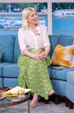 HOLLY WILLOGHBY at This Morning TV Show in London 05/25/2021