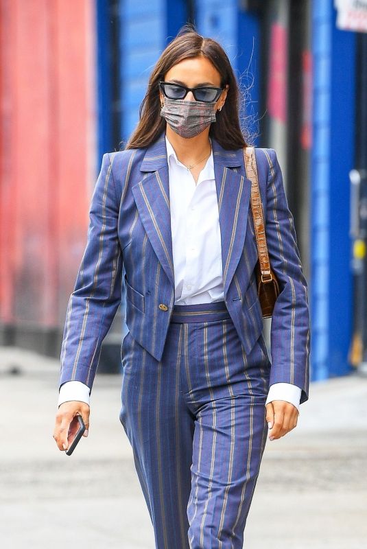 IRINA SHAYK Out and About in New York 05/03/2021