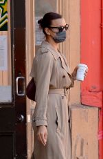 IRINA SHAYK Out for Coffee in New York 05/12/2021