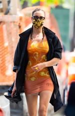 IRINA SHAYK Out in New York 05/19/2021
