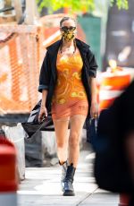 IRINA SHAYK Out in New York 05/19/2021